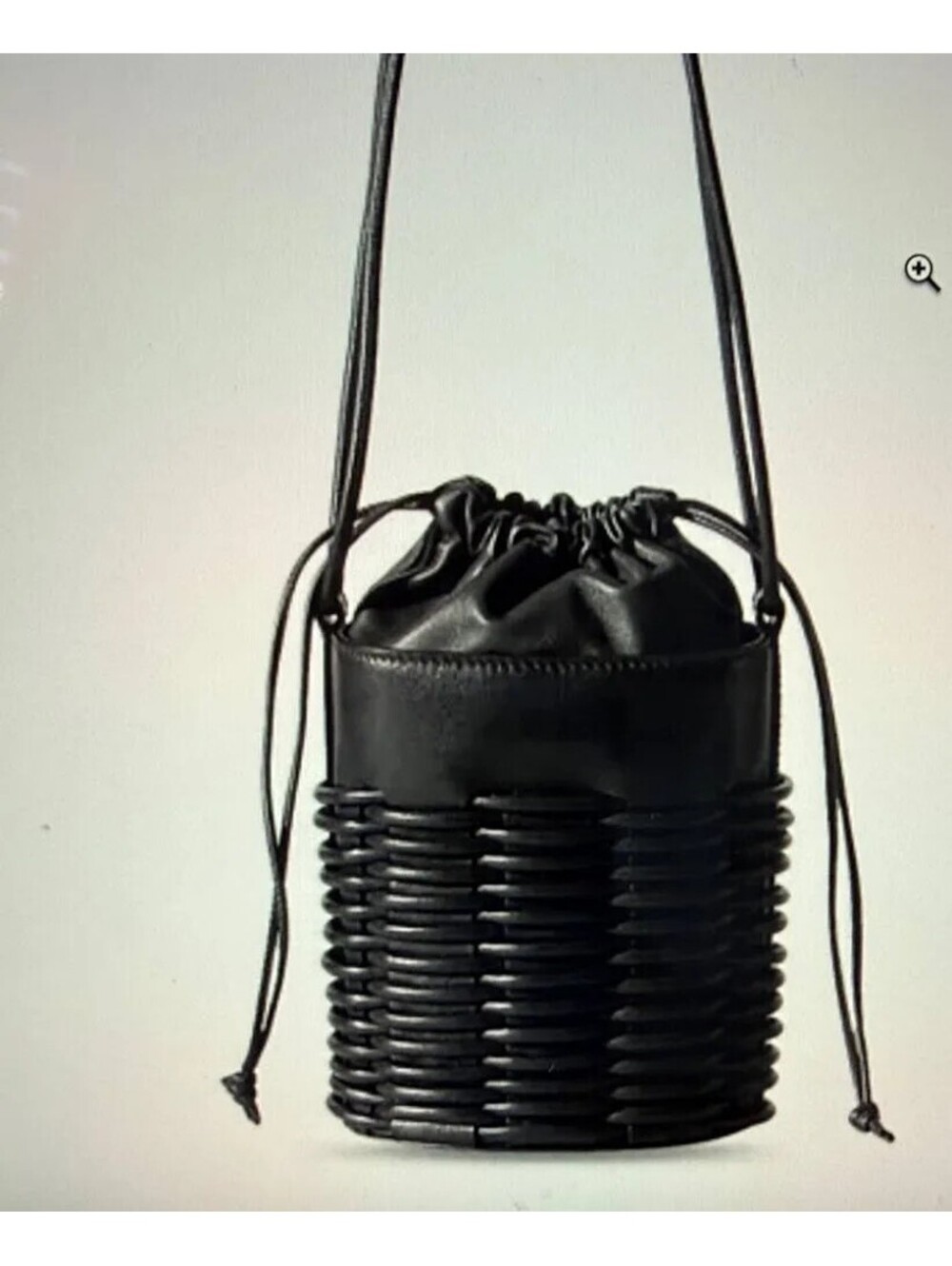 HEREU Pinar Bucket Black Womens Purse $600